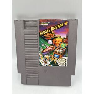 Vegas Dream Original Nintendo NES Game Authentic
